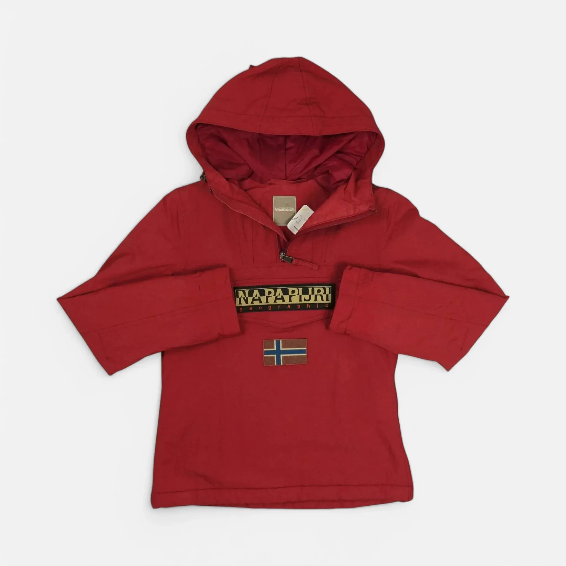 Vintage Napapijri Red Trackjacket (XS)