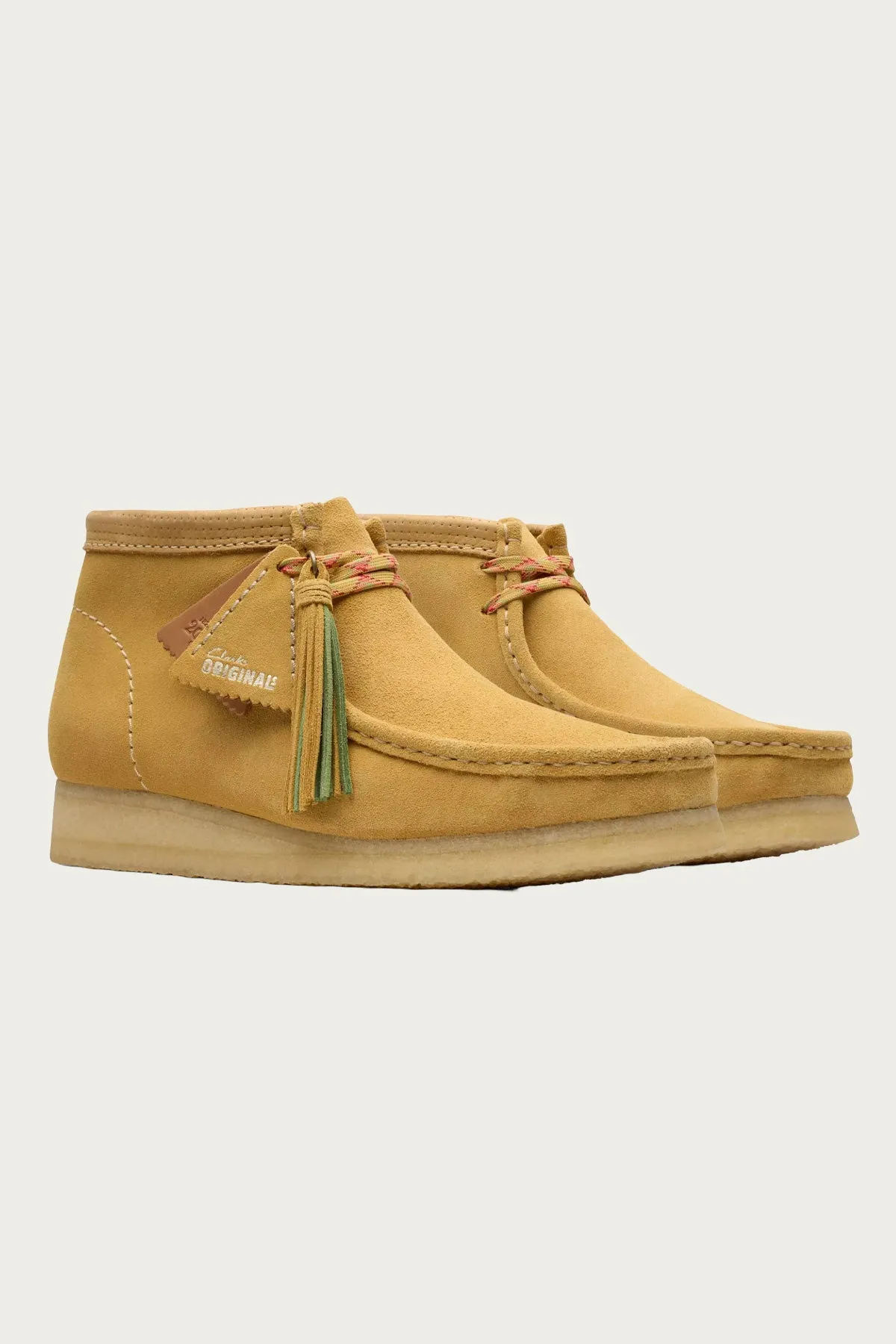 Wallabee Boot - Golden Tan Suede