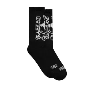 WASTED PARIS LETHAL SOCKS // BLACK