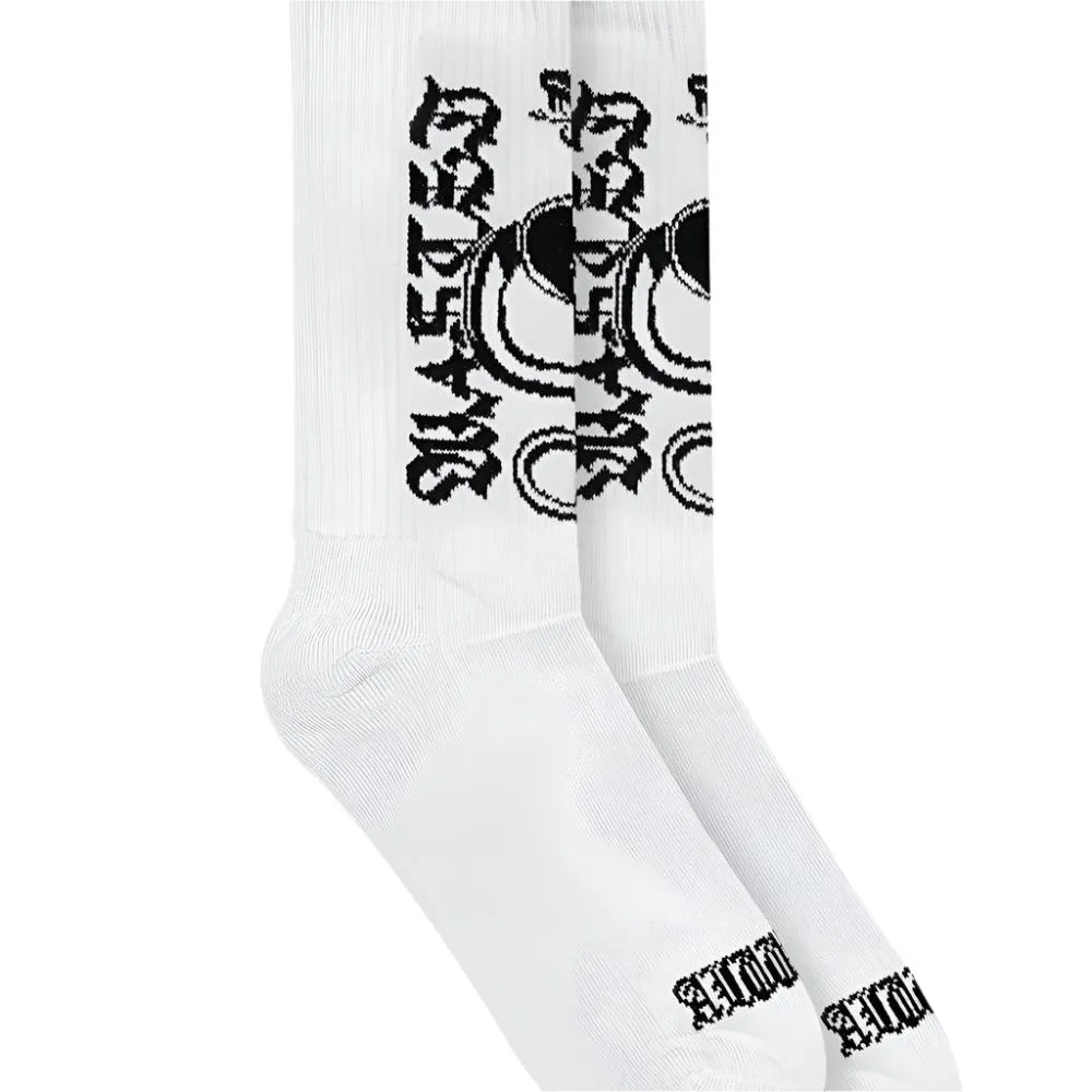 WASTED PARIS LETHAL SOCKS // WHITE
