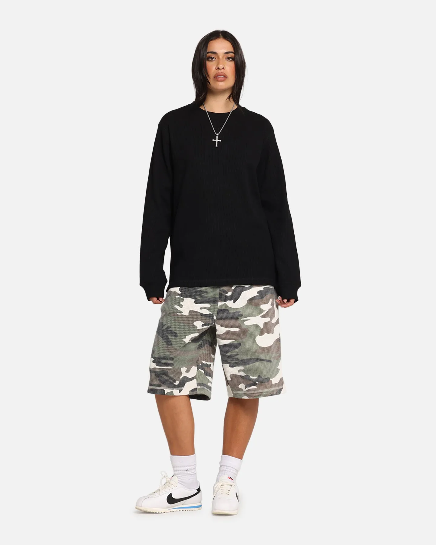 XXIII Thermal Long Sleeve T-Shirt Black