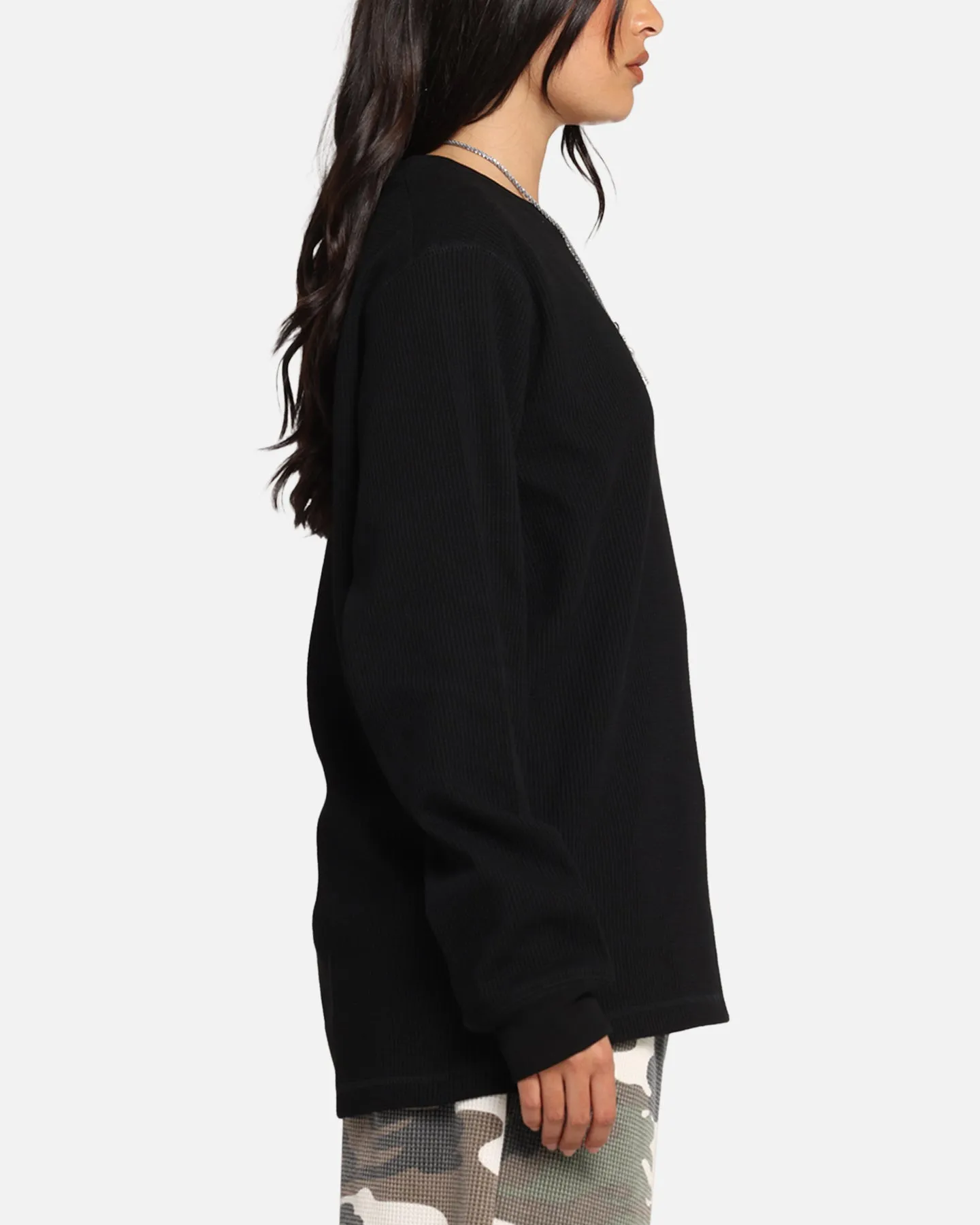 XXIII Thermal Long Sleeve T-Shirt Black