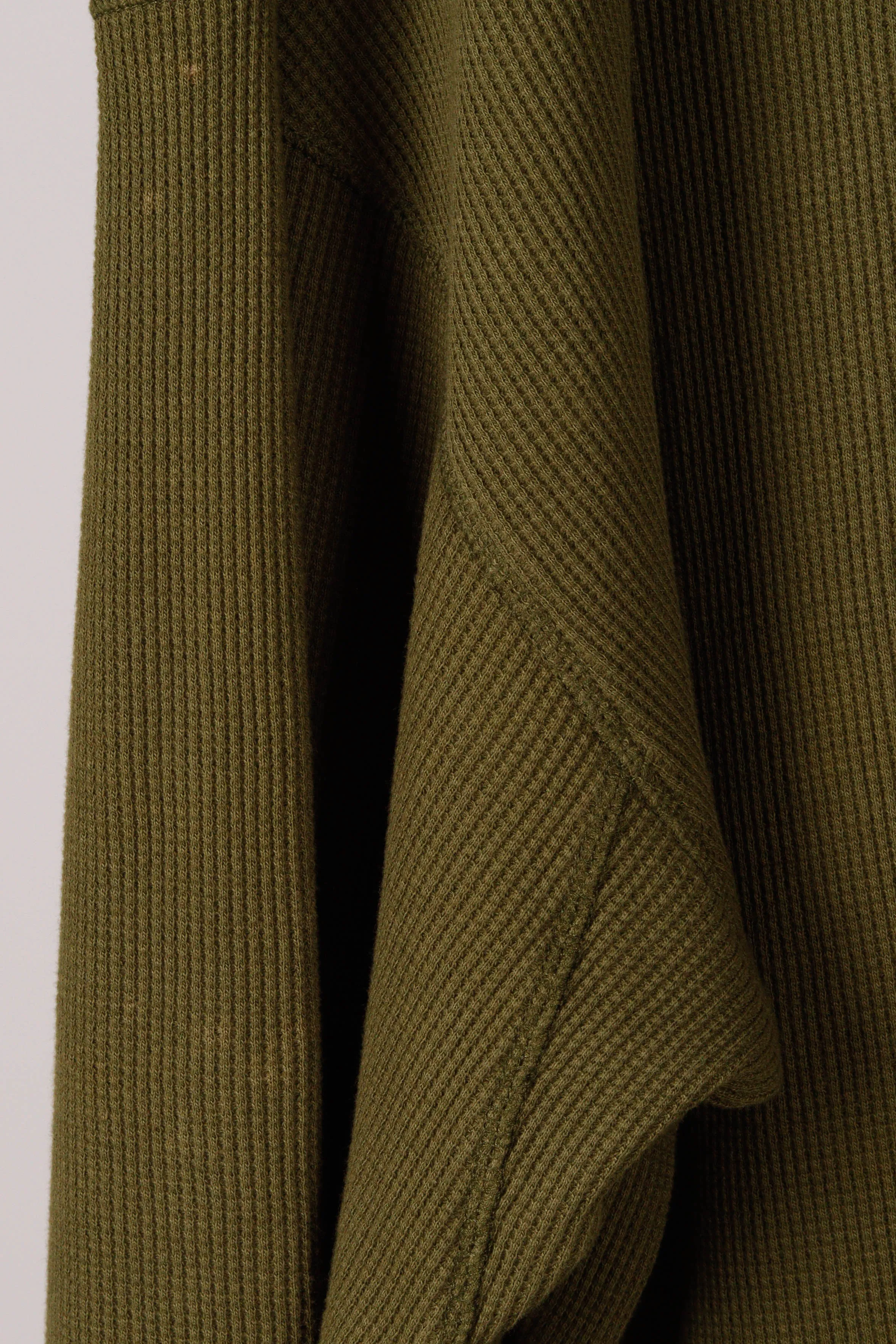 YEEZY x adidas Originals FW15 'Season 1 'Undestroyed' Waffle Knit Sweater Green (2015)